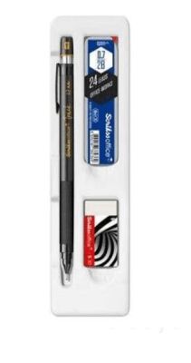 Scrikss Track 07Mm Versatil Altınsarı Silgi + Min Set