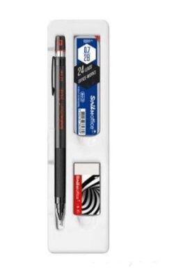Scrikss Track 07Mm Versatil Turuncu Silgi + Min Set