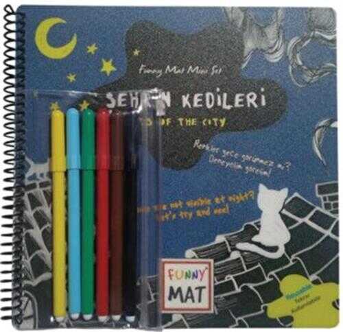 Şehrin Kedileri - Funny Mat Mini Set