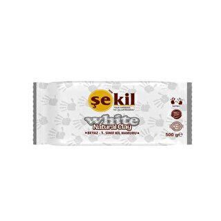 Şekil Kil Seramik Hamuru Beyaz 500 Gr