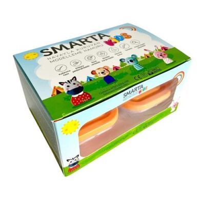 Smarta Kids Havayla Kuruyan Modelleme Hamuru 4`Lü Set 70 Gr x4