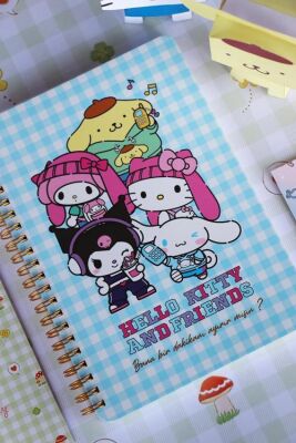 Victorias Journals Hello Kitty Sert Kap.spiralli Günlük 524-1890