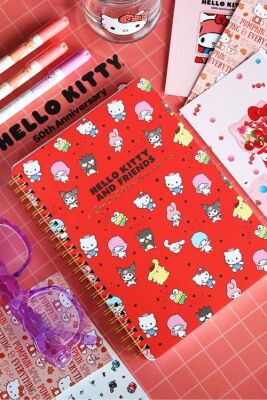 Victorias Journals Hello Kitty Sert Kap.spiralli Günlük 524-1891