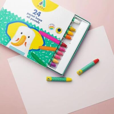 Adel Pastel Boya 24 Renk