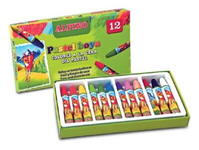 Alpino 8299 Oil Pastel Boya 12Li Karton Kutu