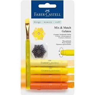 Faber-Castell Gelato Mum Boya Sarı Tonları 4 Renk
