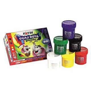 Fatih Guaj Boyası 6 Renk 6X25-150Ml