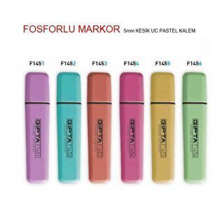 Gıpta Fosforlu Markör 5Mm Kesik Uç Pastel Yeşil