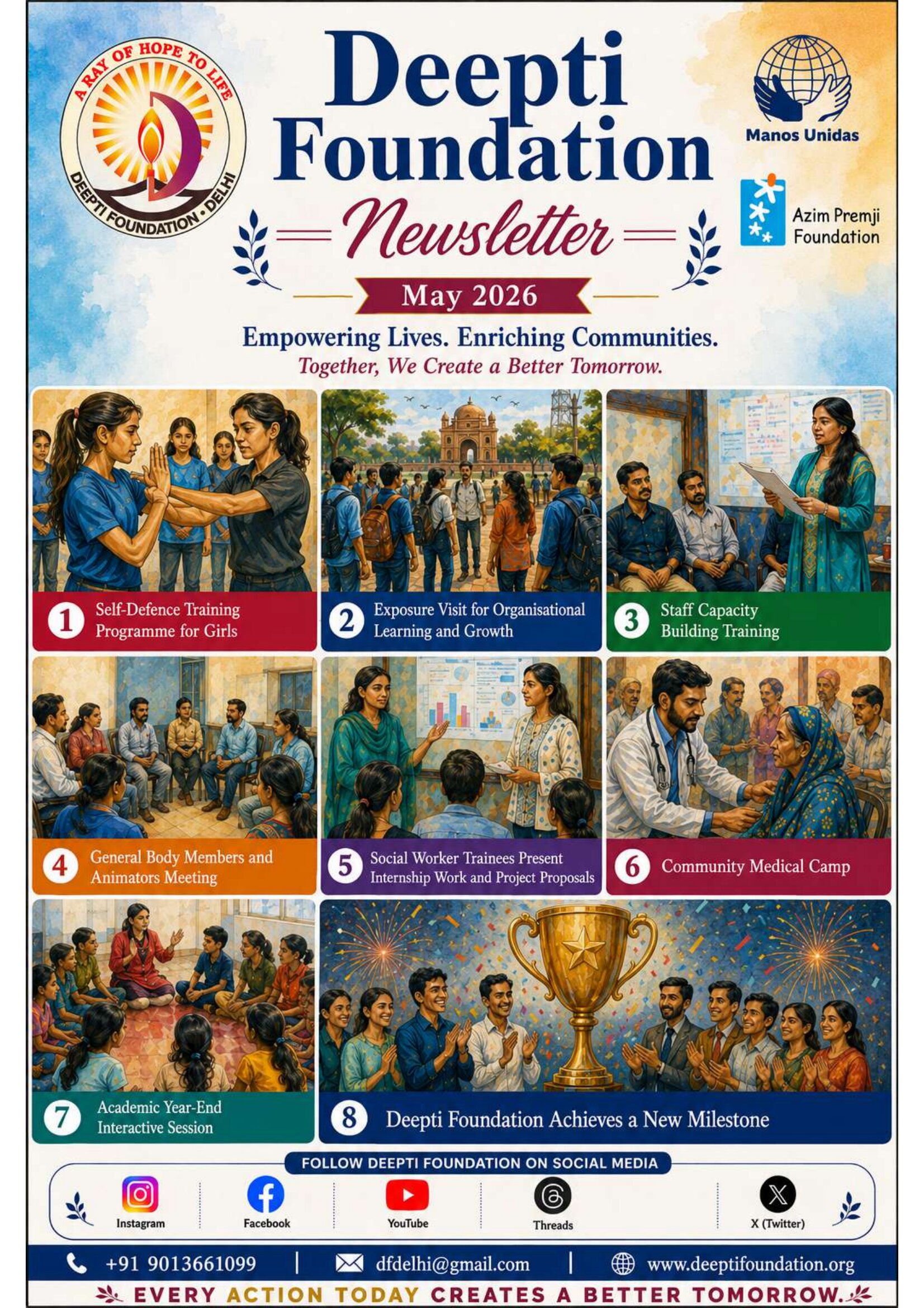 DEEPTI FOUNDATION: MAY EDITION 