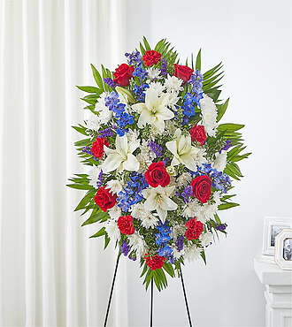 Cherished Service Standing Spray