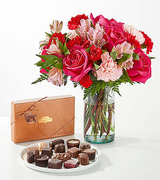You're Precious Bouquet with Chocolates - Deluxe