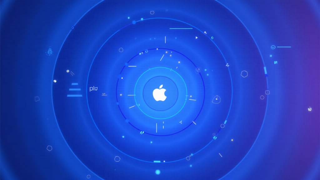 Abstract illustration showing the ripple effect of Apple's price increase on the tech industry