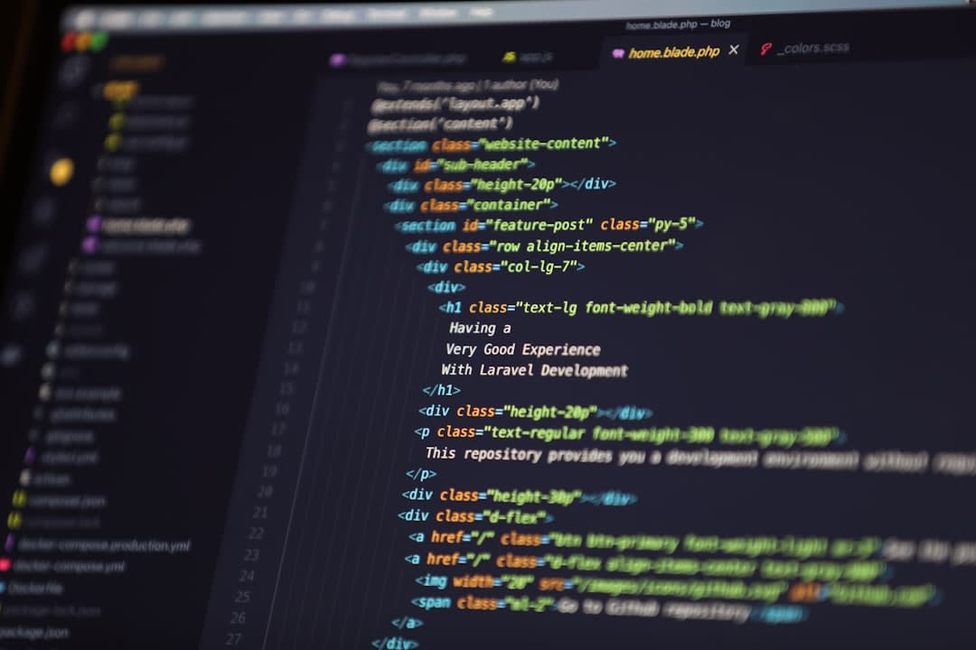 A computer screen displaying GitHub code repository.