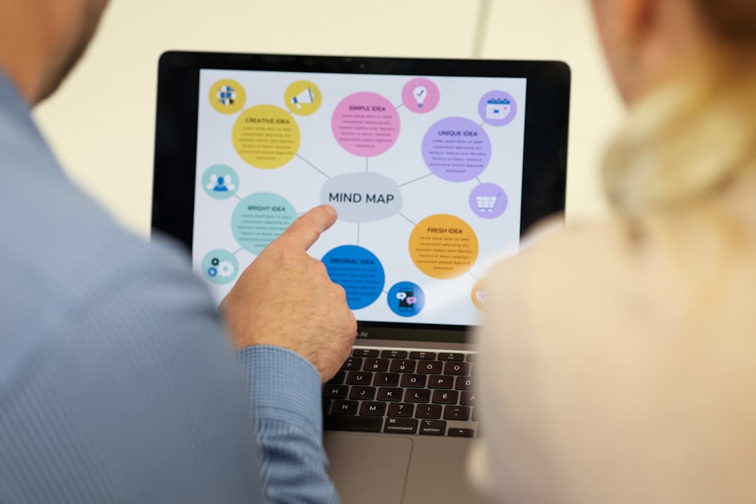 A modern technology workspace showcasing innovation in action