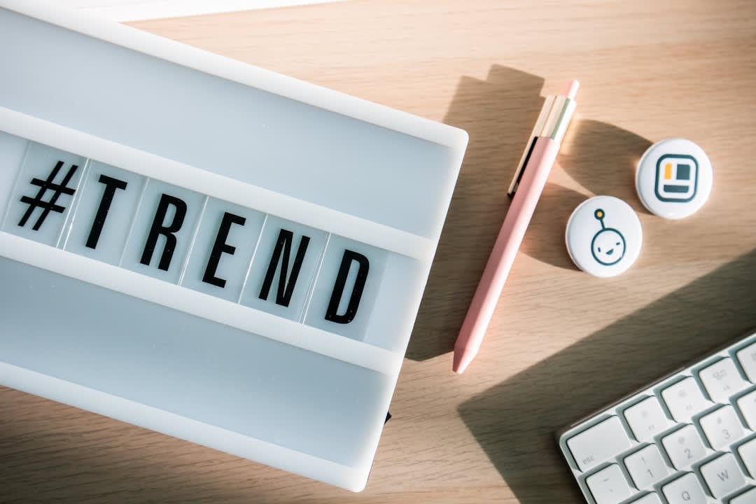 Visual representation of technology trends in cybersecurity