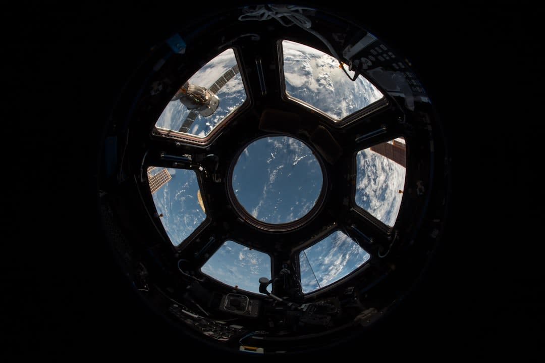 A thought-provoking image illustrating challenges faced by the Indian space sector.