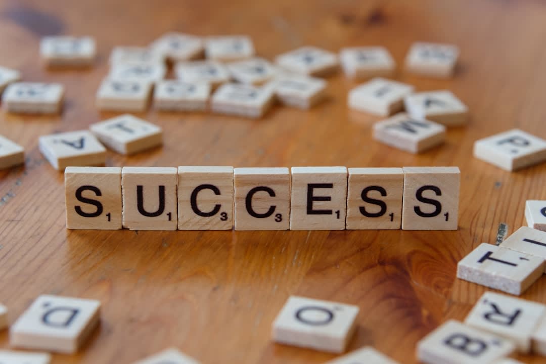 Successful job seeker celebrating their new job