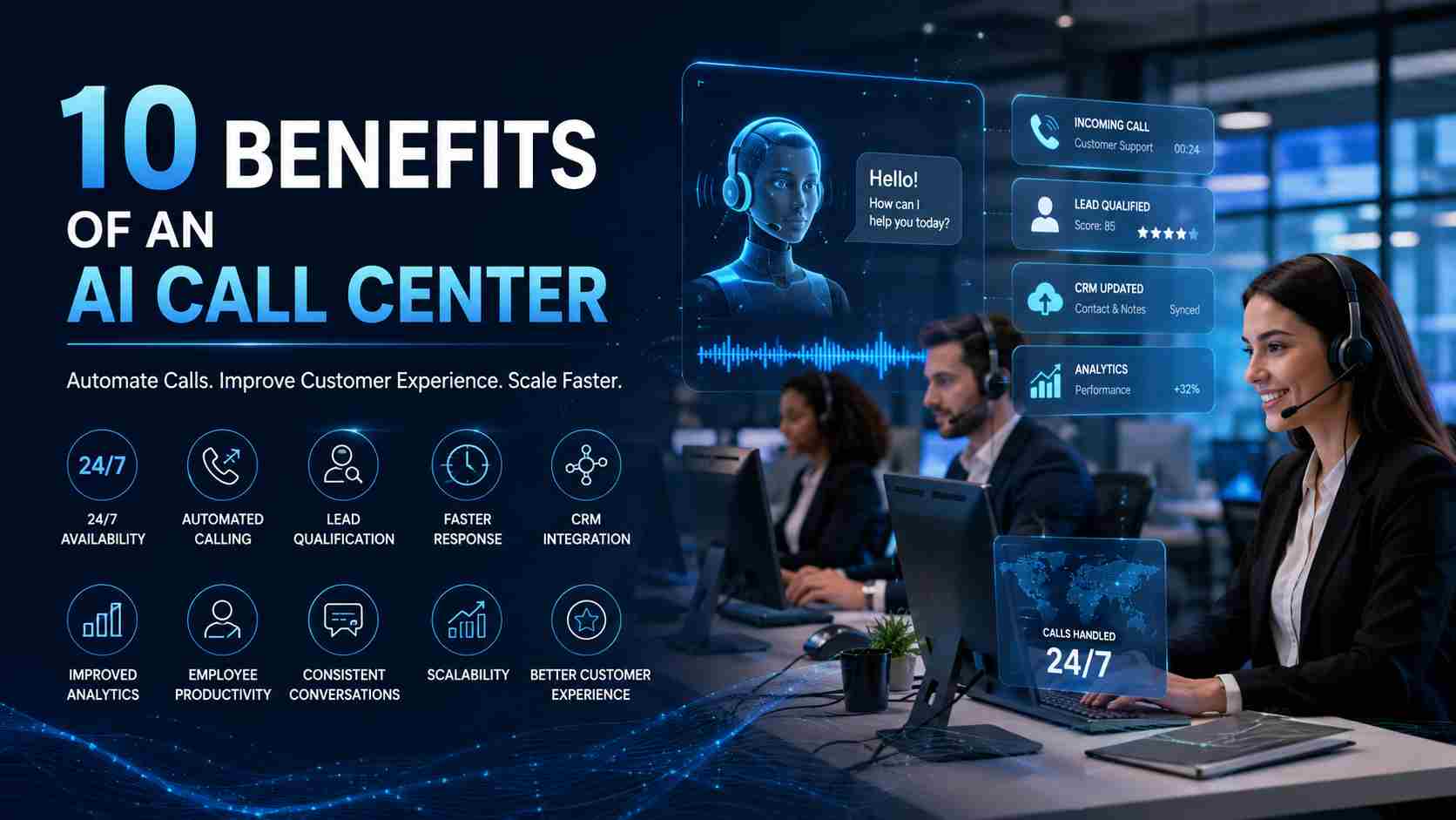 10 Benefits of Using an AI Call Center for Your Business