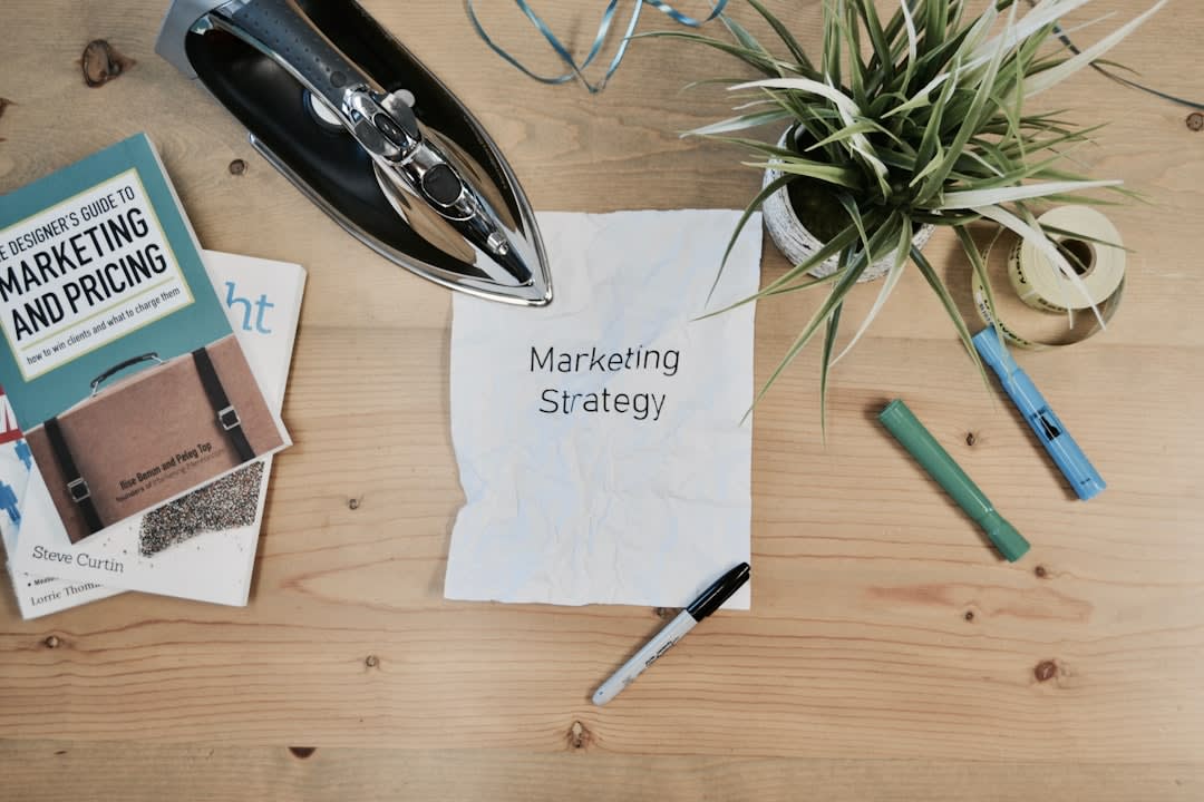 A planner and notes on advertising best practices