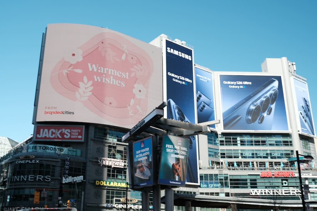 A close-up of technology devices used for advertising analytics