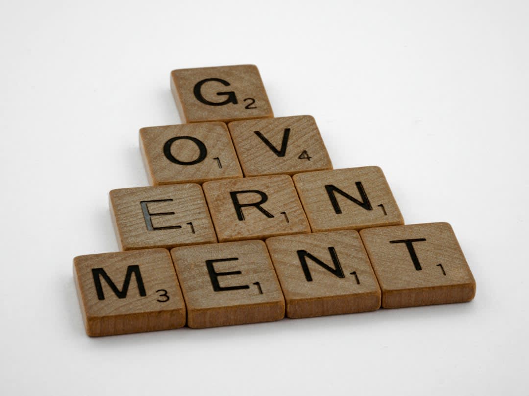 A government building symbolizing policy and regulation.