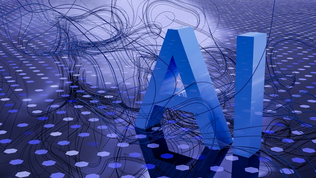 Concept of AI posing a threat to data security