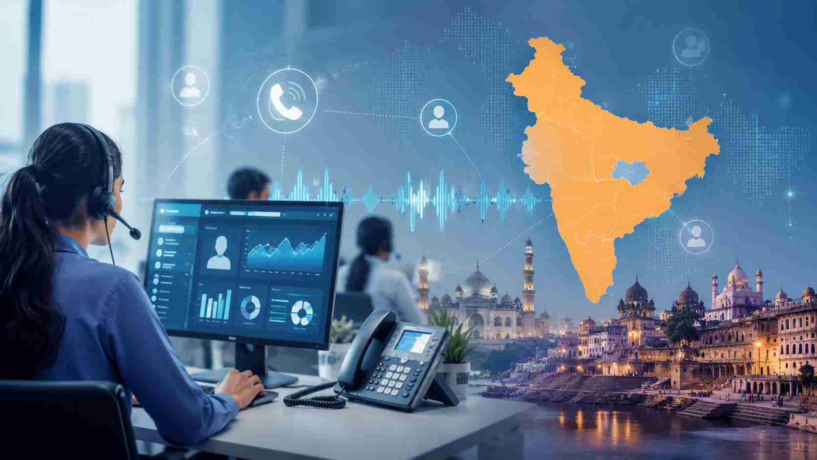 Election Voice Call Services in Uttar Pradesh | UR AI