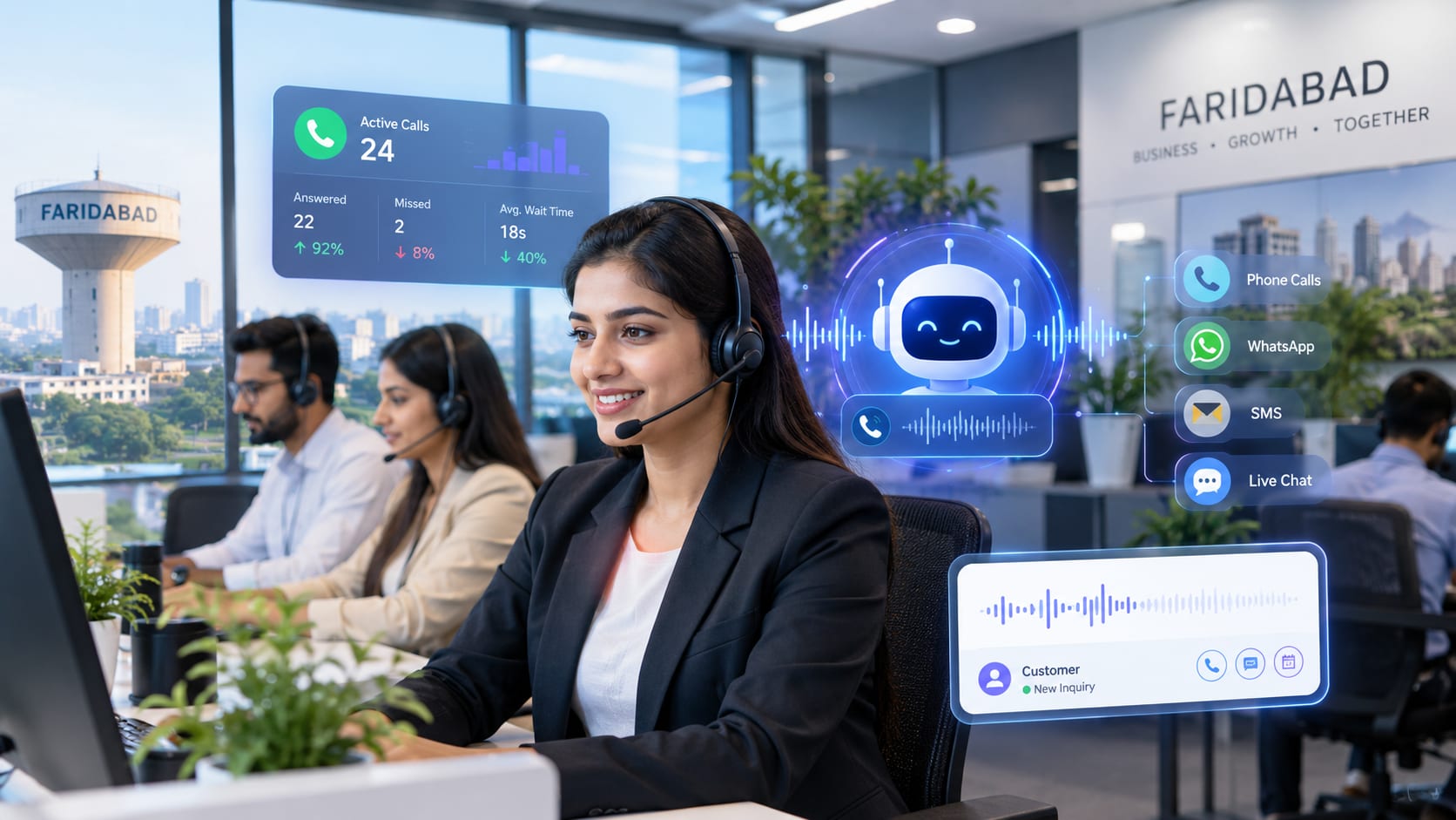 AI Voice Agent for Business in Faridabad: Smart Solutions