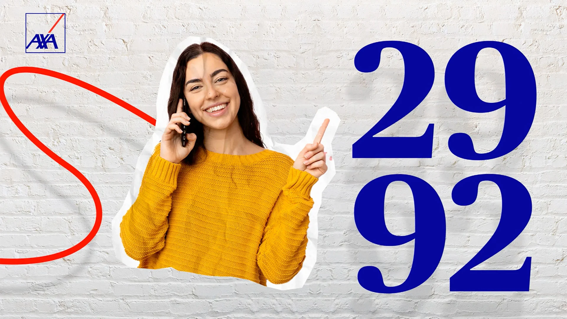 AXA Maroc - Campagne publicitaire pour le numéro court 2992