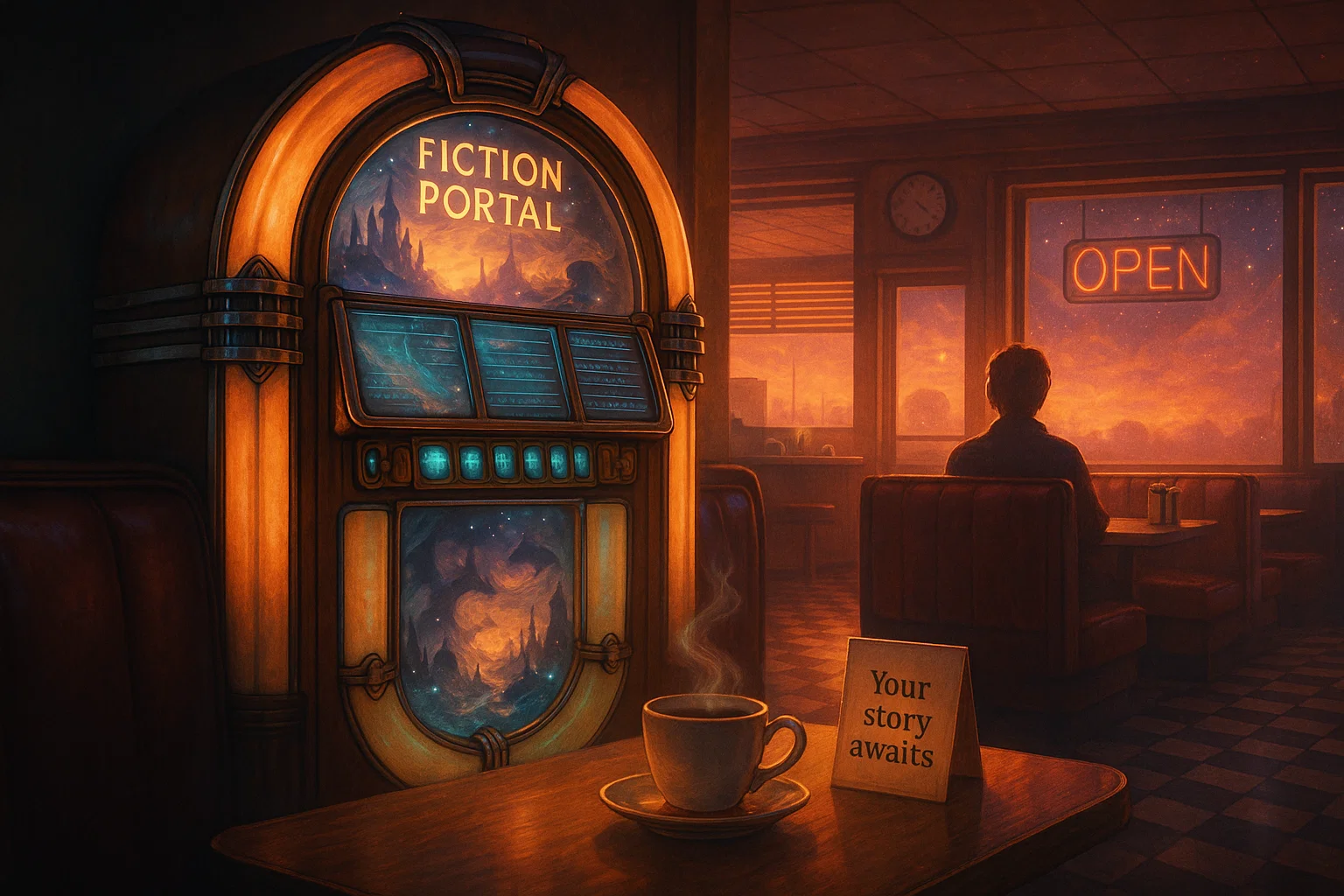 The Fiction Portal Jukebox
