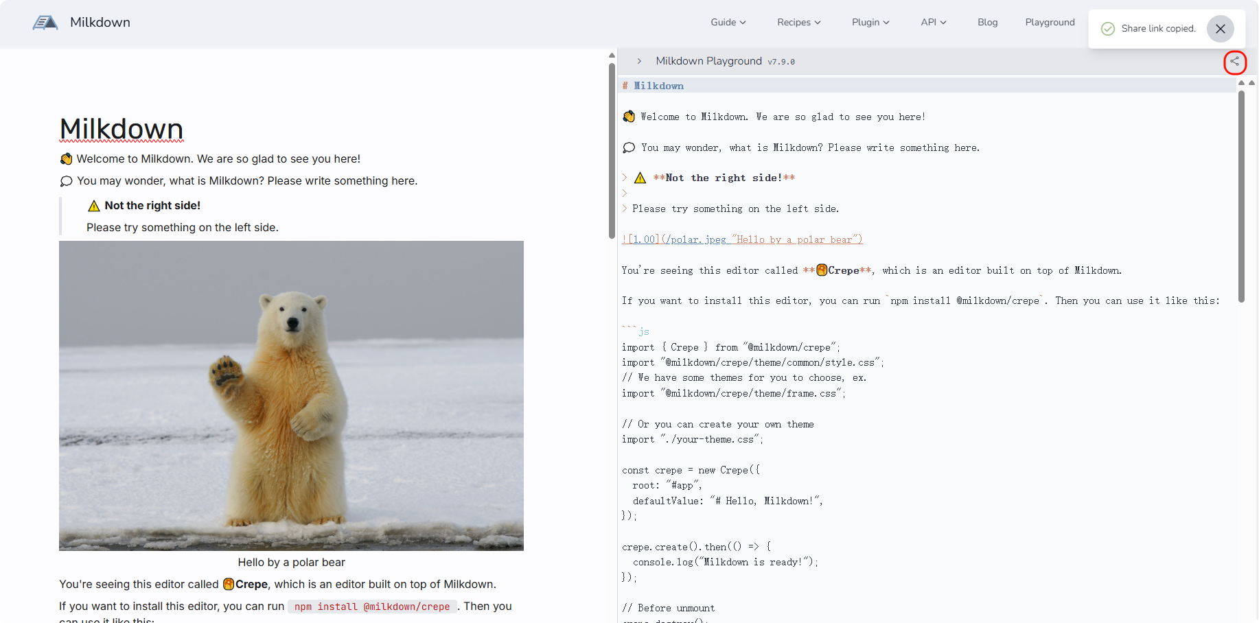 An image to describe post