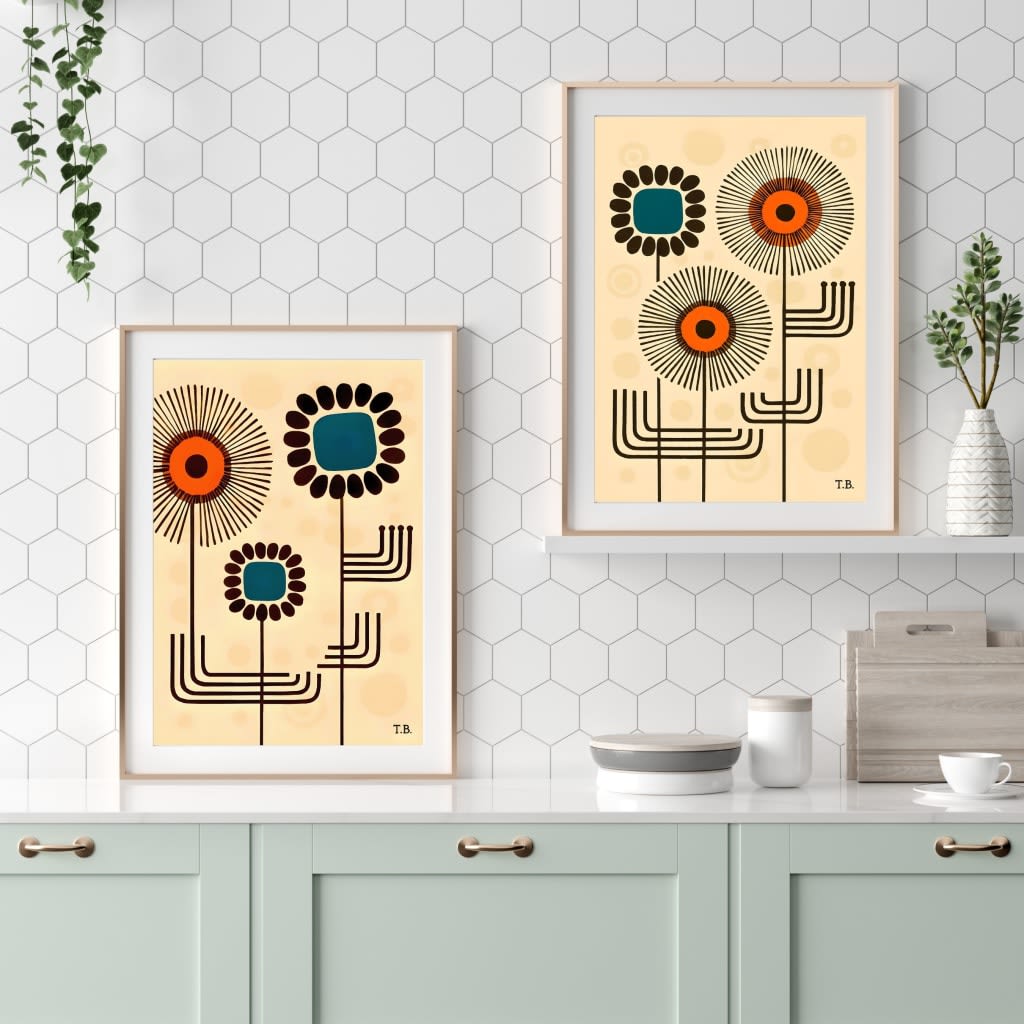 კედლოს დეკორი - 2 ნამუშევარი ერთად