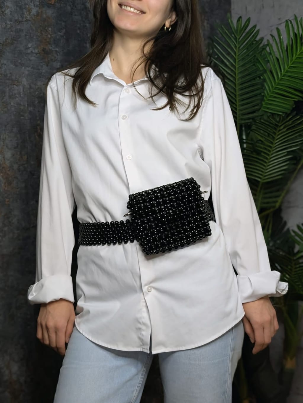 ხელნაკეთი მრავალფუნქციური ჩანთა