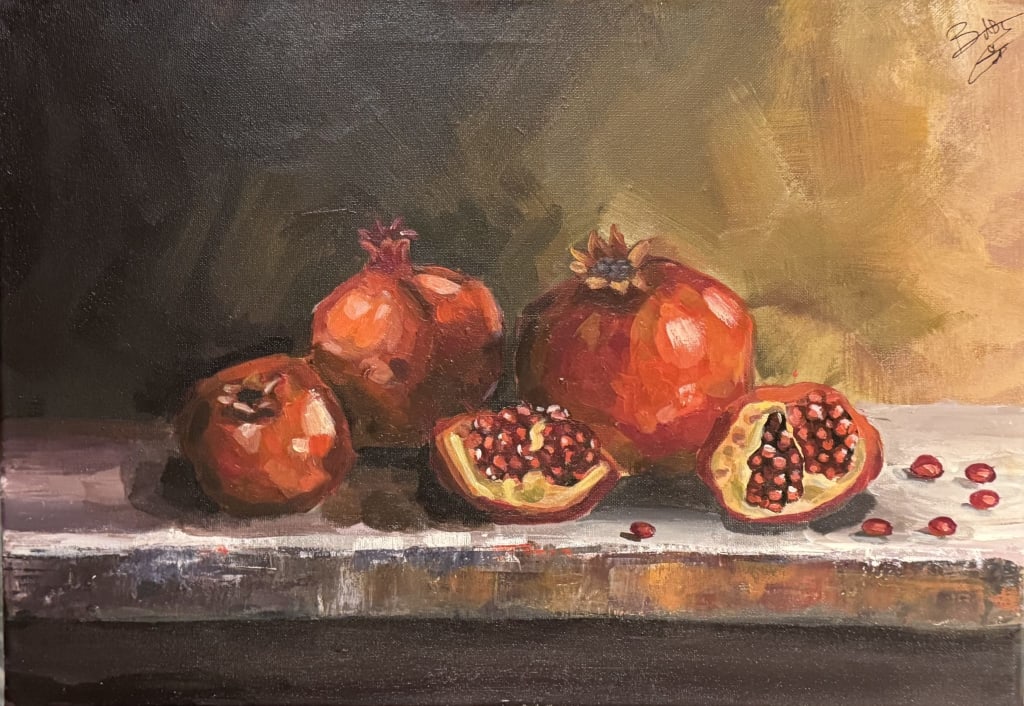 ბროწეულების ნატურმორტი