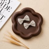 Glitz Knot Bow Shoe Clip (Pair)