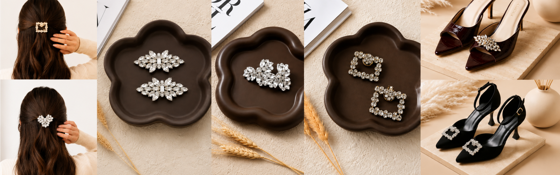 Crown, Heart, Frame: CLASSIE's Three Architectural Crystal Clips Compared