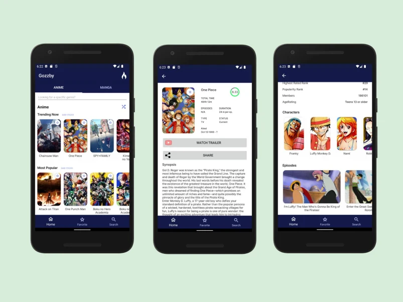 Anime/Manga App
