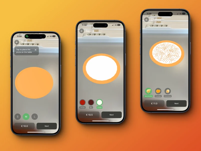 Pizza AR App
