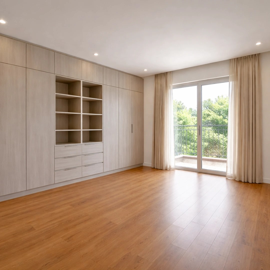 Unfurnished Bedroom Cleaning