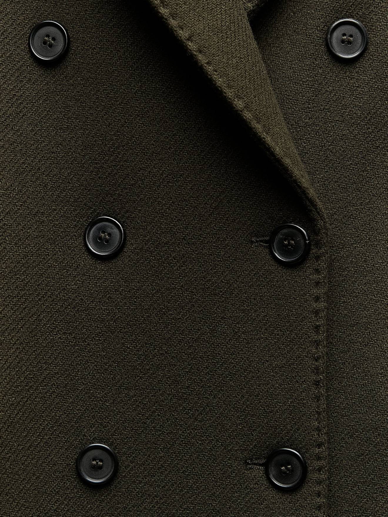 Green Longwool Coat