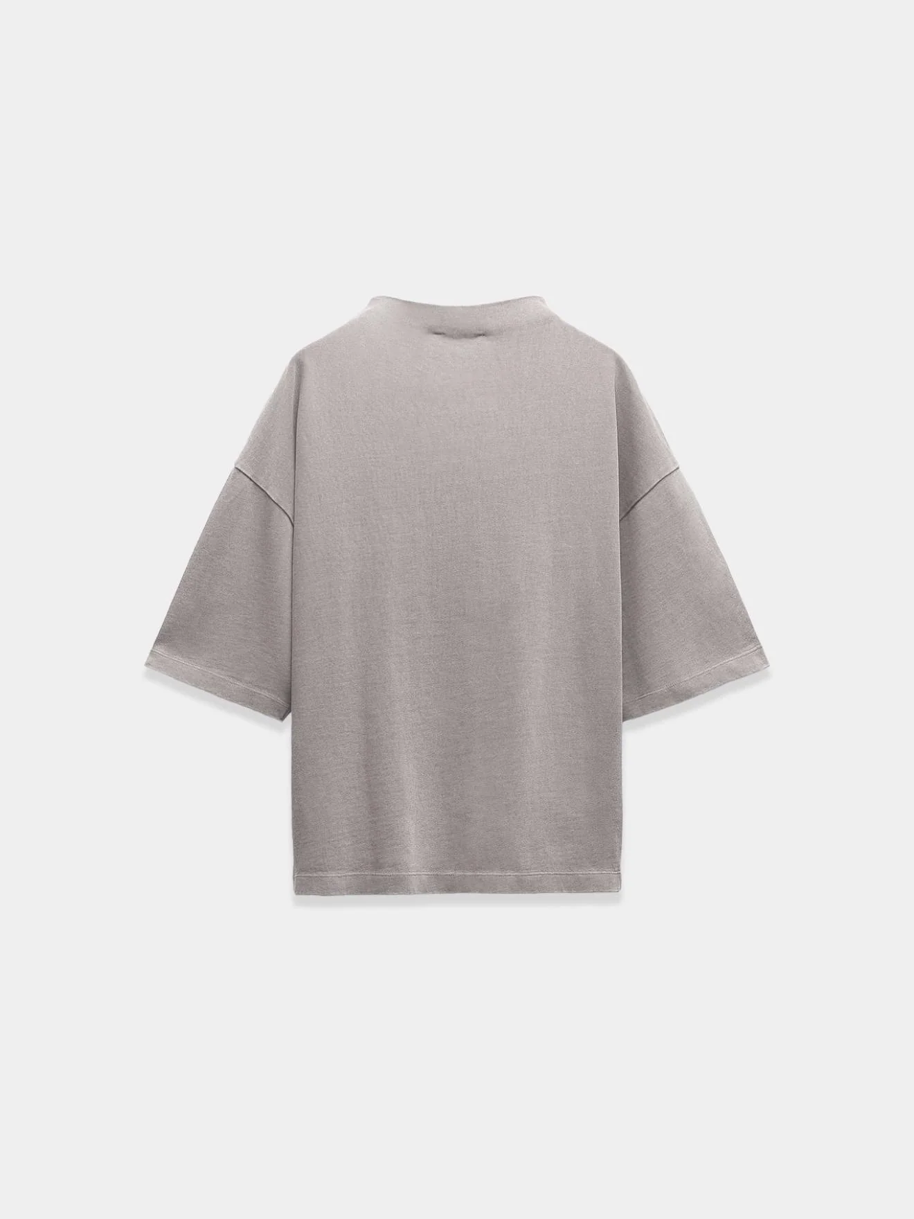 Beige Relaxed Cotton Tee
