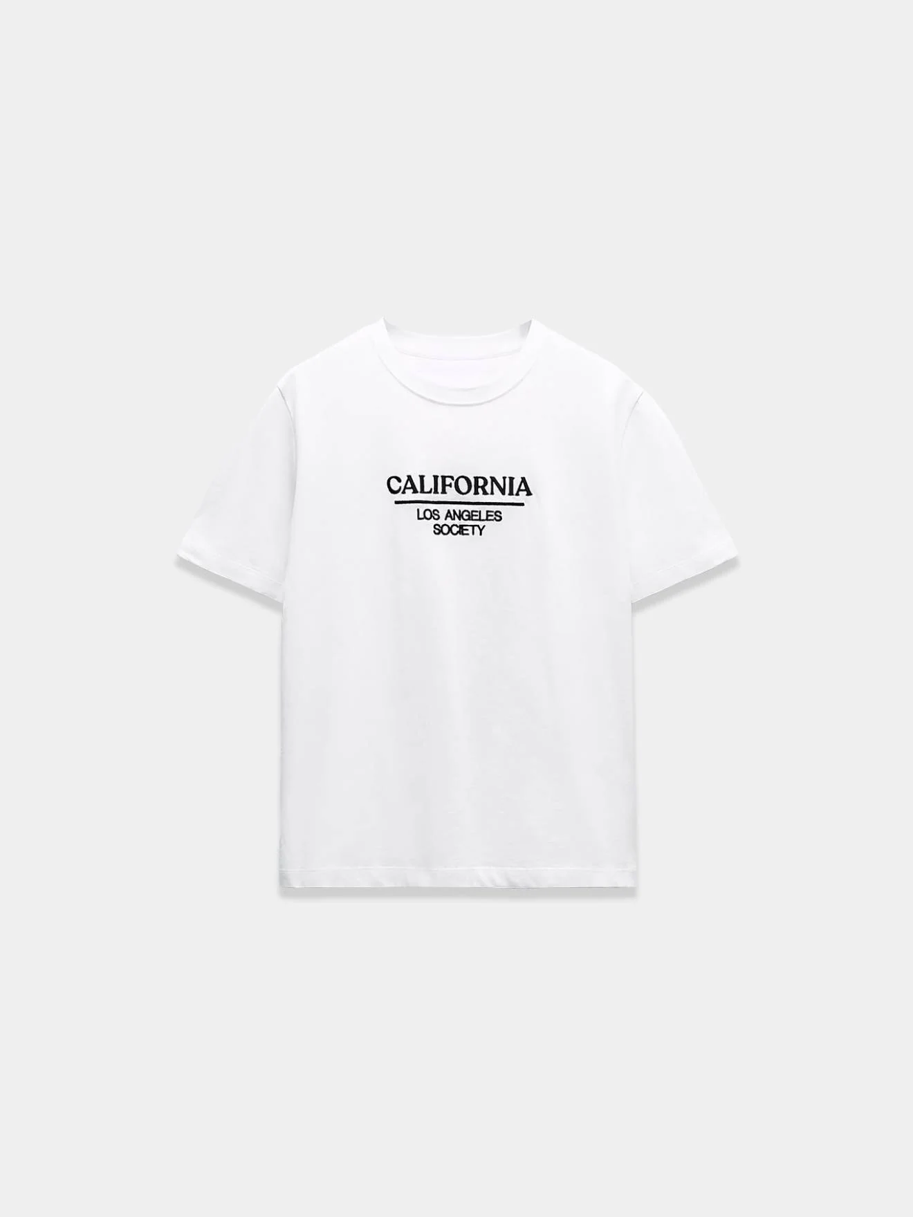 White Printed T-Shirt (California)