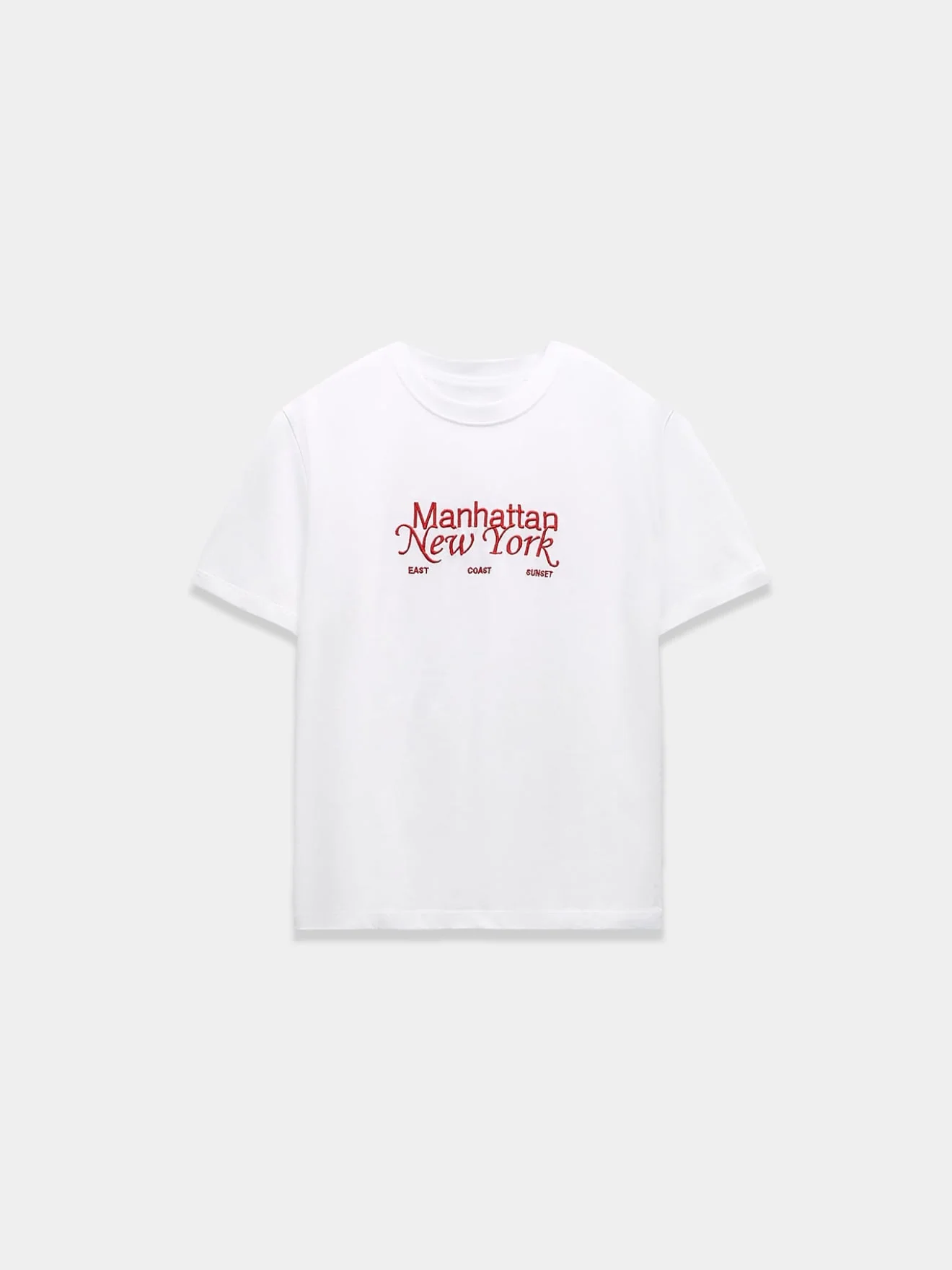 White Printed T-Shirt (Manhattan)