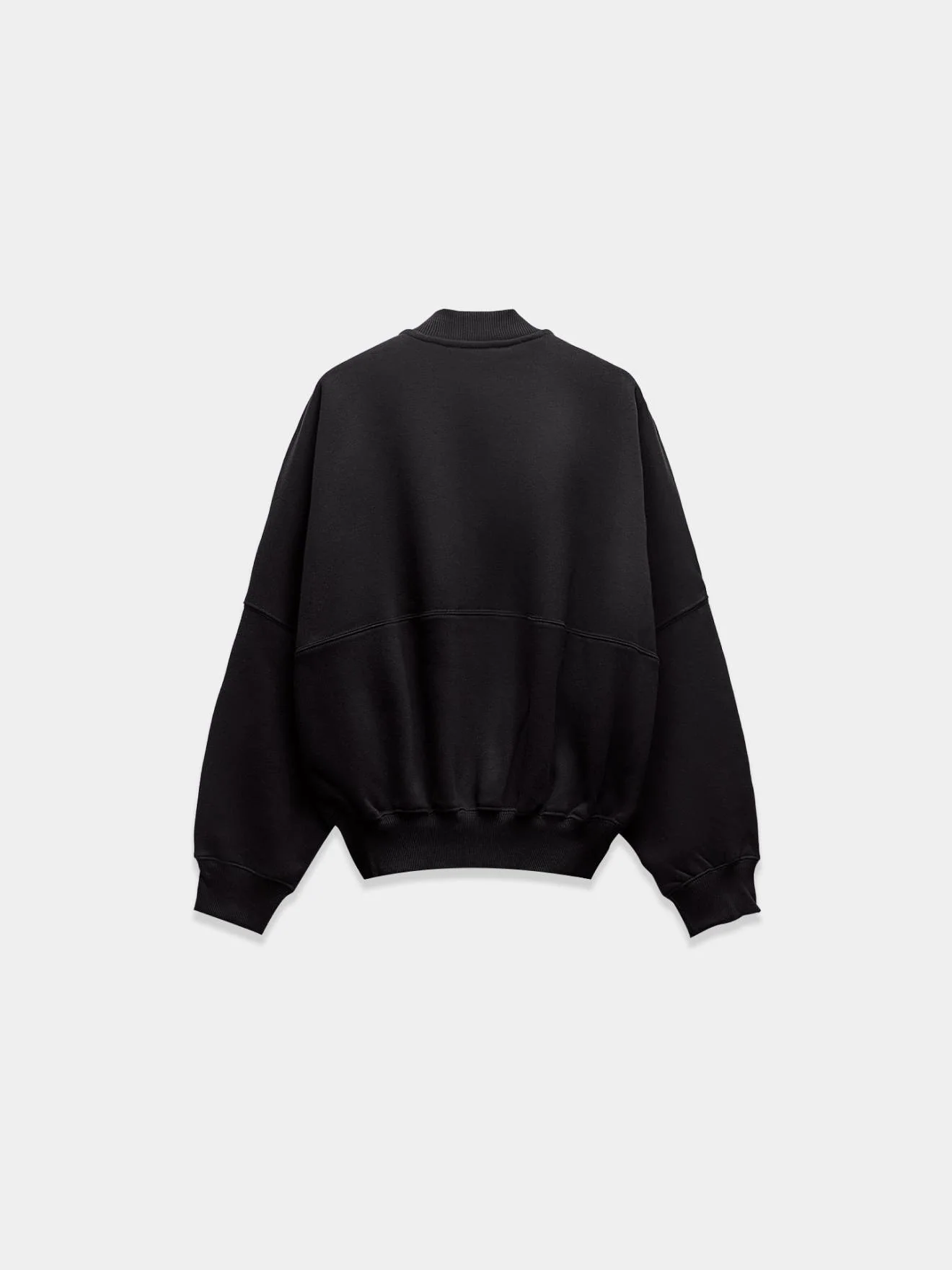 Black Sweater with Zipper