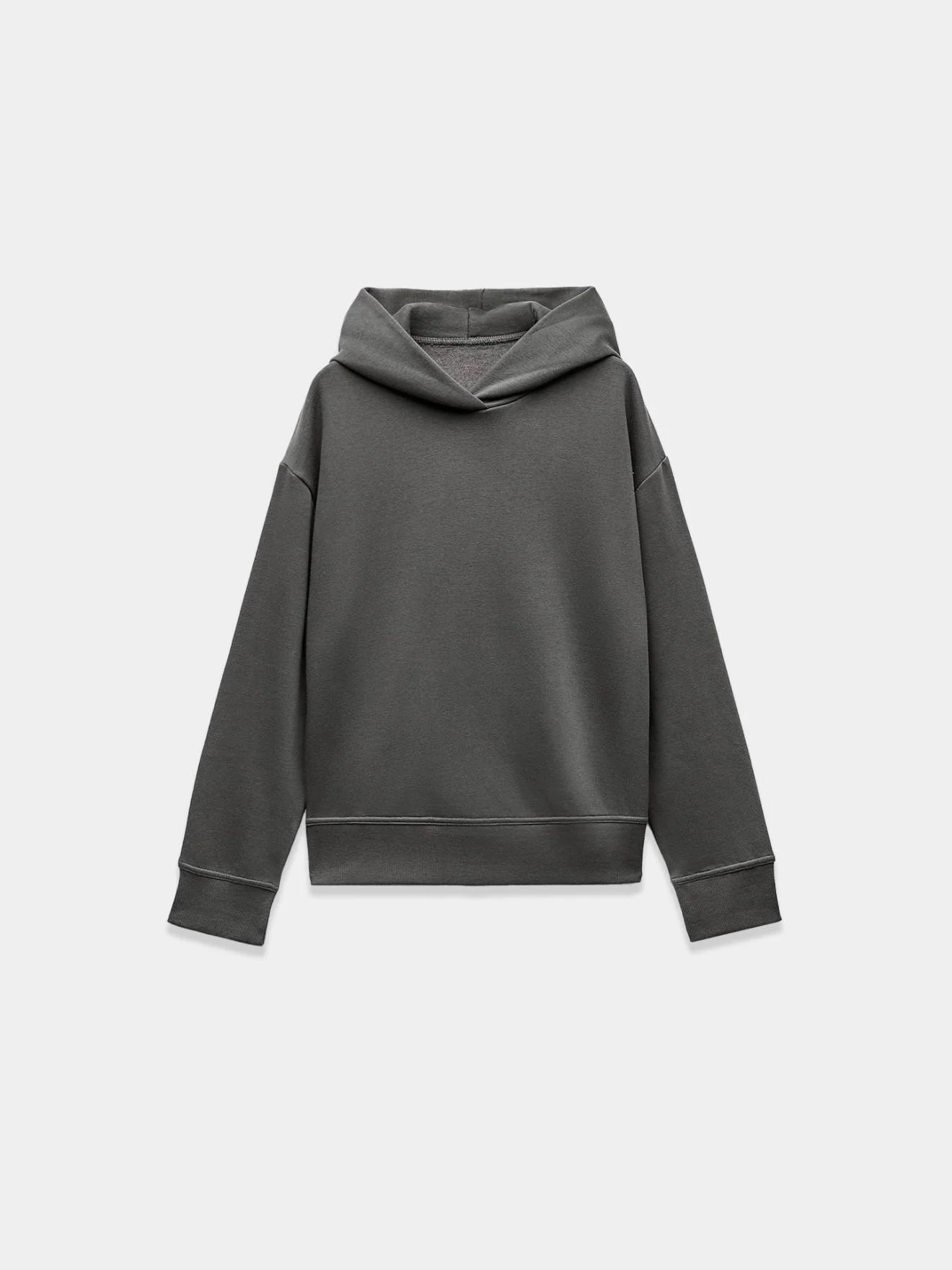 Dark Grey Hooded Sweatshirt