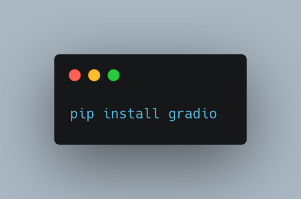 Install Gradio