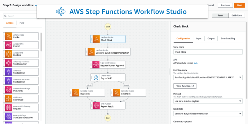 Amazon Step Function