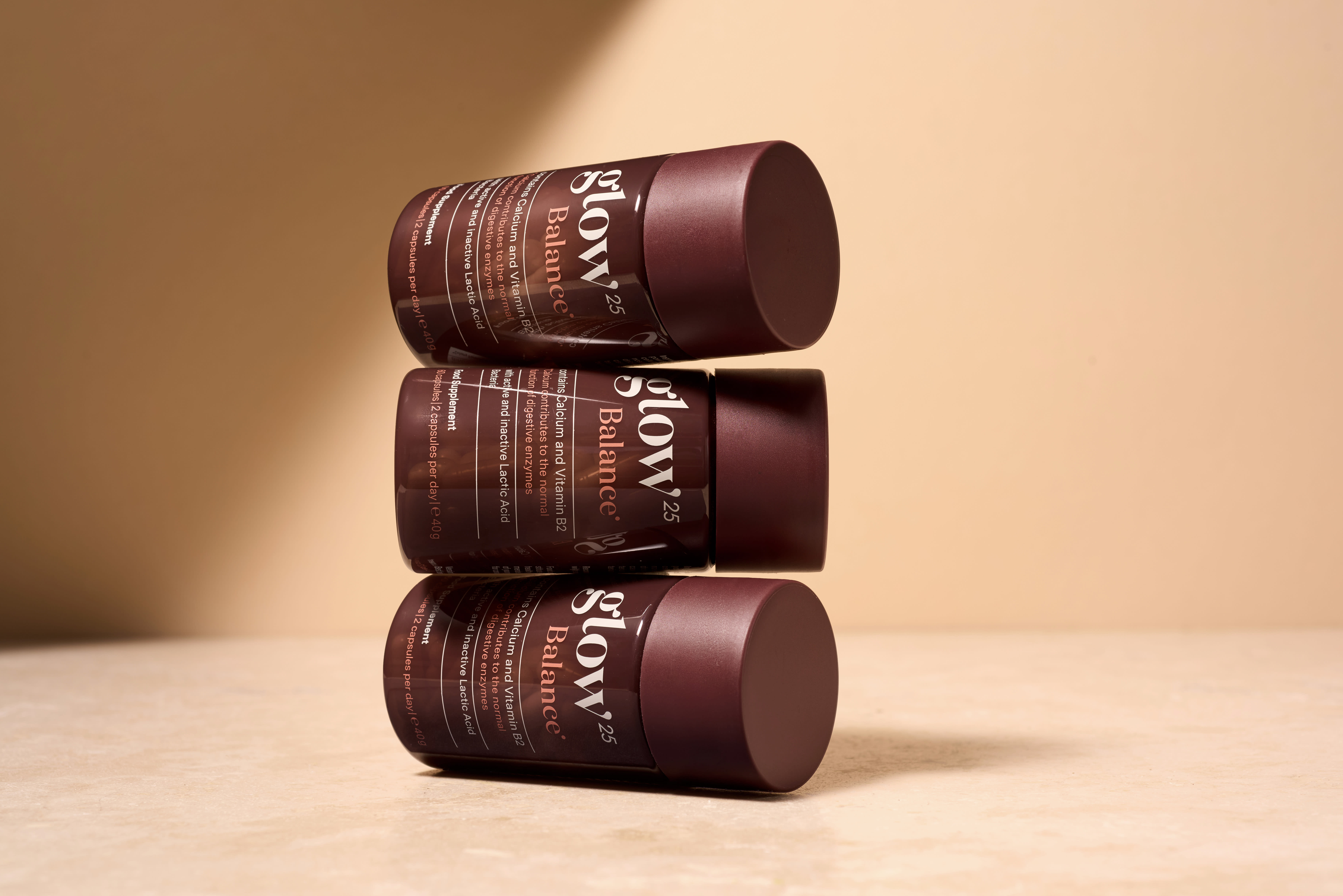 De 3-maandenkuur — drie potten Glow25 Balance