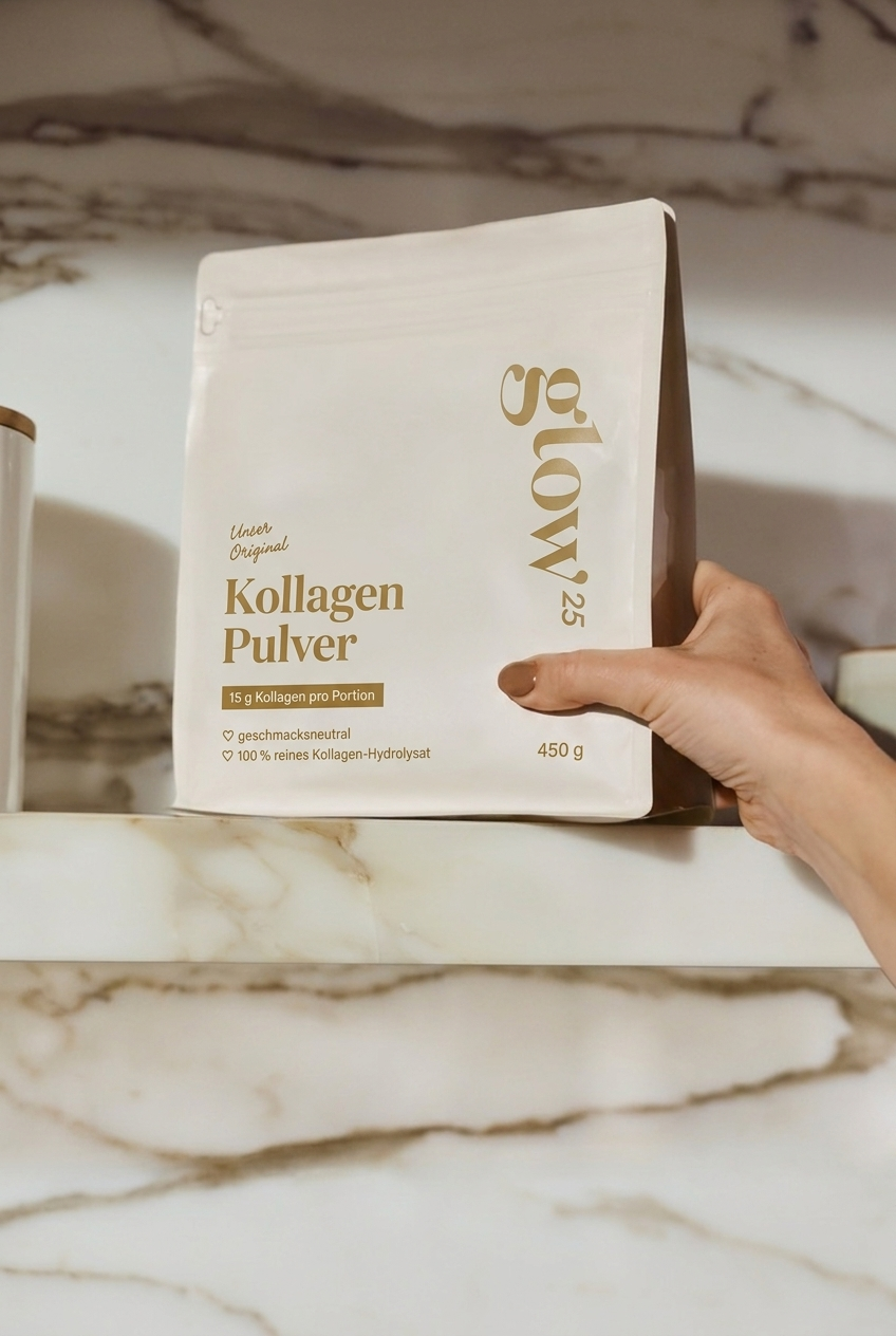 Glow25 Kollagen aus dem Regal