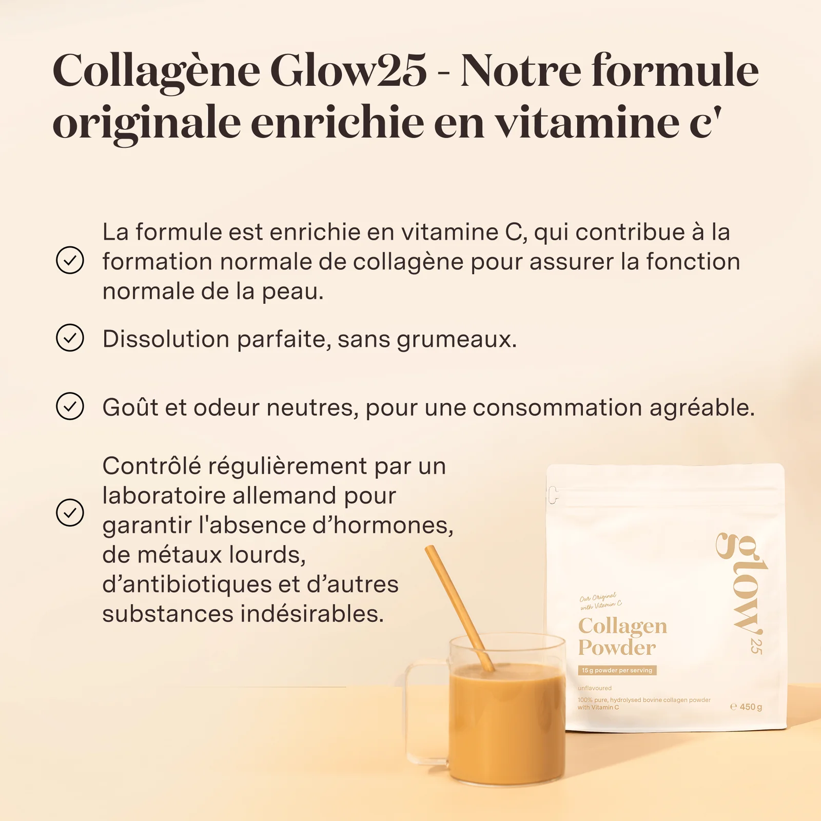 Critères de qualité Glow25